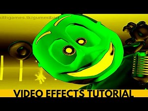 (VIDEO TUTORIAL) SUPER SCARY EFFECTS HALLOWEEN REMAKE Gummy Bear Gummibär Song 14 | VIDEO/AUDIO EDIT