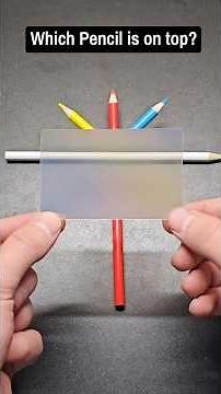 Weird Colored Pencil Illusion - Explained