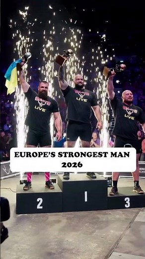 The first ever Czech to win the European title 🇨🇿🏆 #strength #strongman