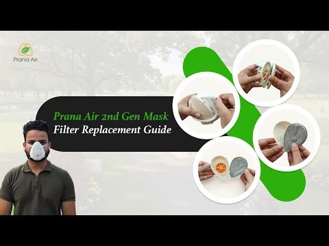 How to Replace the Filter | Prana Air 2nd Gen N95 Mask