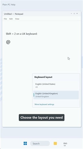 Wrong Keyboard Layout? Switch It in Windows 11
