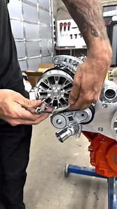 Got the CVF Racing front drive setup installed on the patina truck theoriginalfluidampr #billet #c10 #c10trucks #lsswap #cvf #shiny #patina #asmr | The Journey HQ