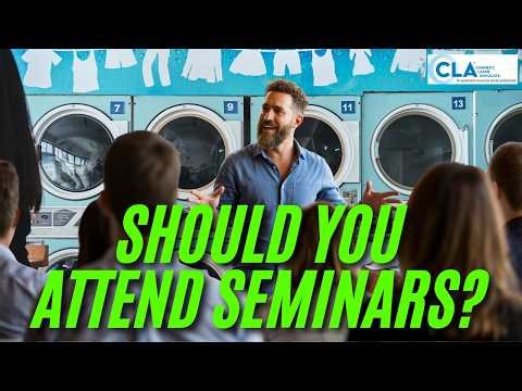 The Importance of Joining Seminars When Starting a Laundromat