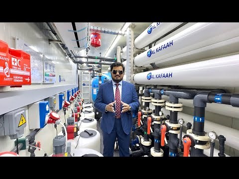 Seawater Desalination Containerized | Large Industrial Reverse Osmosis | SWRO | Al Kafaah Dubai UAE