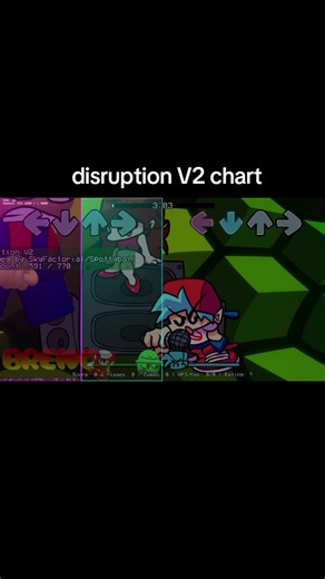 friday night funkin vs bambi disruption V2 chart #breno_7014 #fnf #fnfmod