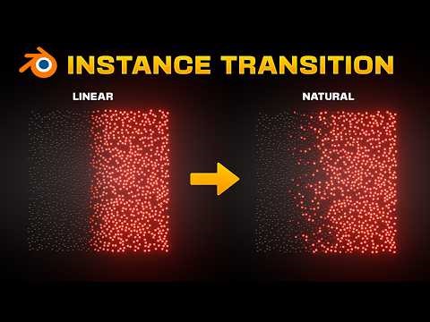 Fix Perfect Instance Color Transitions in Blender (Make Them Natural)
