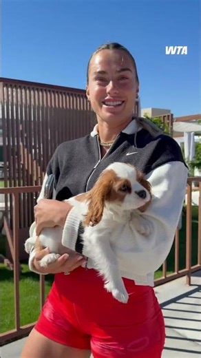 HERE COMES THE BRIDE 💍#WTA #TennisParadise #ArynaSabalenka #Bride