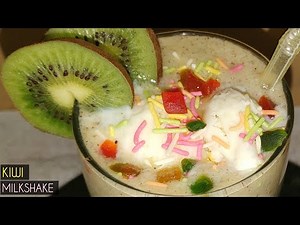 Kiwi Milkshake Recipe | Healthiest Fruit for Immunity, Skin, Insomnia and Digestion | Healthy Juice