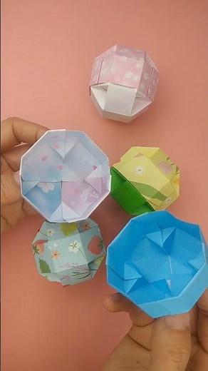 Origami Globe Box