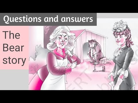 The bear story| Questions & Answers| Class 7 English| An Alien hand