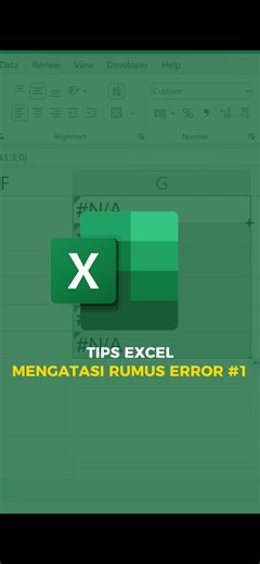 Tips Mengatasi Error Rumus Excel yang Sering Ditemui