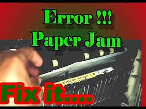 Canon IR 2520,2425 paper jam problem solution