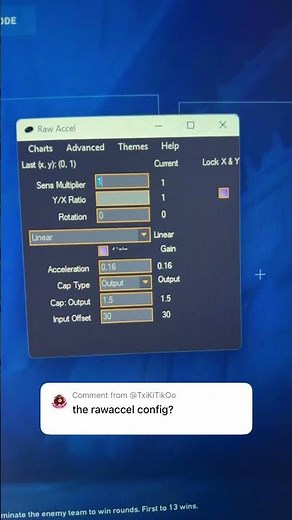 these are my raw accel settings