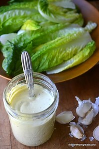 Caesar Salad Dressing Recipe • in 30 Seconds!