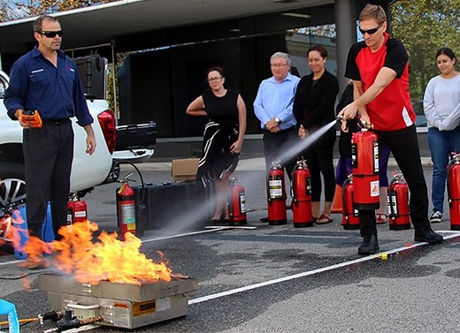 Fire Extinguisher Training In Perth | CMG Fire & Safety