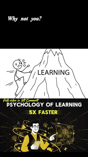 The Casual CEO on Instagram: "Want to Learn Faster? Master These 6 Rules (psychology of learning) Ever feel like learning is a slow, painful climb? This stickman science video reveals the 6 research-backed rules to learn any new skill up to 5x faster. It's not about being a genius—it's about learning how to learn (meta-learning). Struggling with languages, coding, instruments, or any new skill? These rules from the world's fastest learners will transform your approach. We break down complex neur