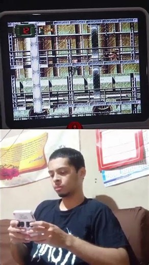 Jogando Alien 3 No R36s #r36s #alien3 #alien #games