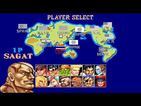 SAGAT Longplay: Street Fighter 2 Champion Edition ( Hardest ) - 4K 60 FPS 2025