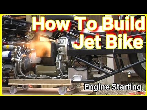 How To build Jet Engine Bike Working Diy Turbojet Bike