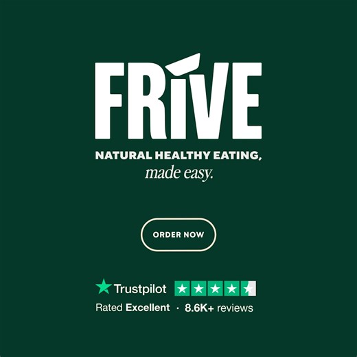 Frive isn't just the UK's highest-rated meal plan! It’s time you didn't know you had available. ✔️ Up to 7 hours saved every week ✔️ No prep, no planning, no mess ✔️ Chef-made meals, ready in 4 minutes ✔️ 45g protein per meal ✔️ No seed oils, refined sugar or additives Try Frive today, see and feel the difference! | Frive