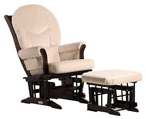 Dutailier Sleigh 0373 Glider Multiposition-Lock Recline with Ottoman Included