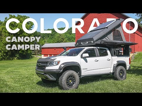 2022 Chevrolet Colorado w/ Alu-Cab Canopy Camper - Build Tour