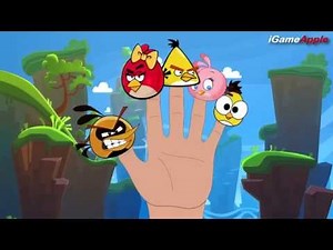 Finger Family Songs - Angry Birds Finger Family Collection Nursery Rhymes