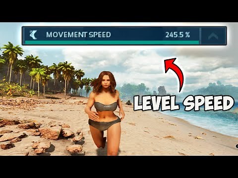 How To ENABLE Movement Speed on Single Player! | ARK Survival Ascended