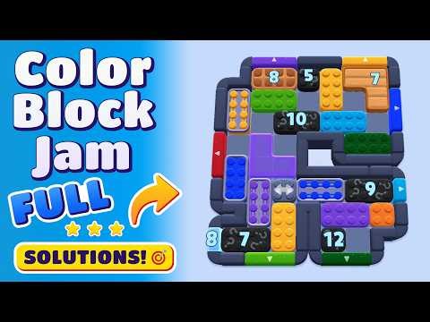 Color Block Jam Level 1449 Walkthrough (1450 & 1451) | Complete Solution & Tips! 🚧