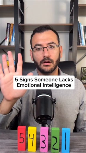 Jeffrey Meltzer on Instagram: "5 signs someone lacks emotional intelligence. Unfortunately, when someone chronically shows these signs, their relationships tend to suffer. You will often see them deflect blame instead of taking accountability and repairing the relationship. They also struggle to provide empathy and they get overly defensive instead of seeking understanding. #emotionalintelligence #emotionallyimmature #relationshipdynamics #selfawareness #emotionallyunavailable"