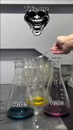 reaction of kmno4 with H2O2
