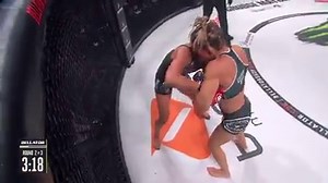 🦵💥Keri Melendez has all the knees in round two. #Bellator229 | Bellator MMA