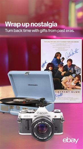 Relive the magic of the past and create new memories with retro faves this holiday season 🎄✨ https://ebay.to/NostalgicGifts | eBay Canada