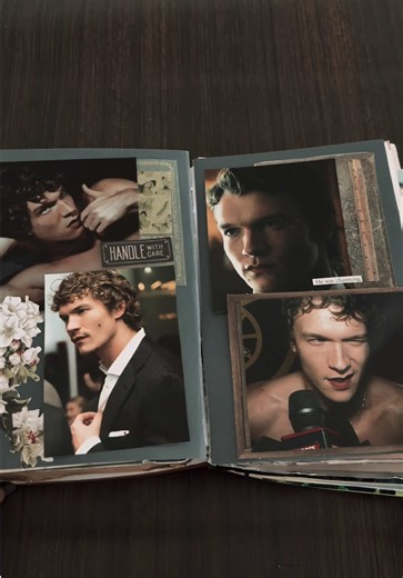 Creating a Scrapbook Page Inspired by Connor Storrie