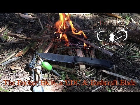 Becker BK16 a EDC & Bushcraft Blade