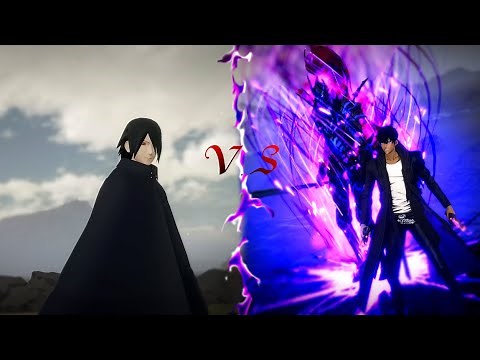 Sasuke vs Sung Jin-Woo | Epic Fight [4K/Full HD] | Naruto x Solo Leveling