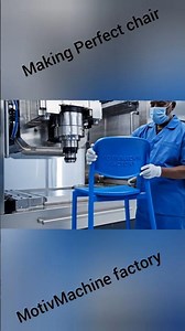 Plastic Chair Making with Injection Molding Machine | Factory Process in Action” #factory#shortvideo