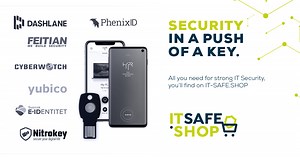 Feitian iePass FIDO2, U2F, USB-C, Lightning SecurityKey – K44