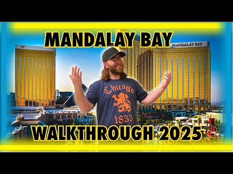 The BEST WALKTHROUGH of a Las Vegas Resort - Mandalay Bay (2025)