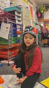 Students explain using color coding to select work at their levels