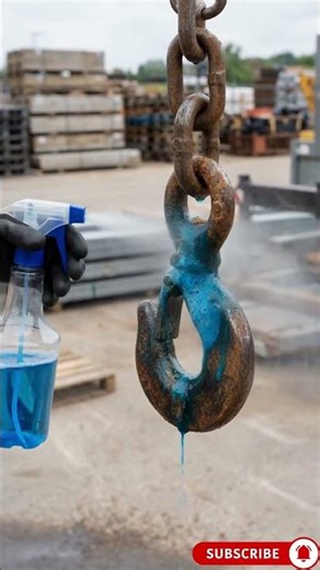 Extreme Rust Removal from Steel Crane Hook | Satisfying Heavy Metal Cleaning