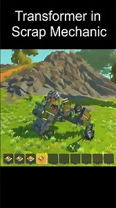 Scrap Mechanic Transformer MOD 100% works