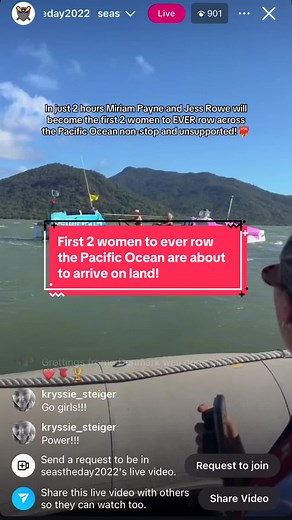 Miriam y Jess: Primeras Mujeres en Remar el Océano Pacífico