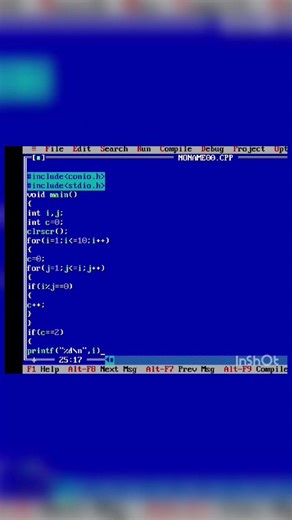 C Language Prime Number Code with Output #coding #programminglanguage