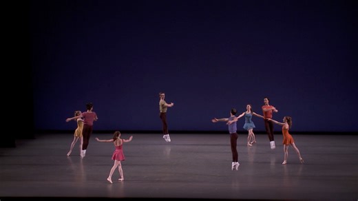 30K views · 647 reactions | Interplay was the first ballet Jerome Robbins premiered after his hit Fancy Free. Though technically challenging, Robbins kept the work light by interspersing elements of romance, competition, and play into the choreography. Catch the jazz-infused ballet on the Classic NYCB II program this spring: nycballet.com/classicnycb2spring | New York City Ballet | Facebook