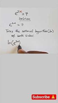 How to Solve a Tricky Exponential Equation #maths #mathstricks #exam #shorts