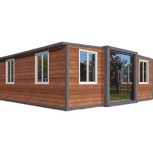[Hot Item] Custom High Quality Luxury Modern Modular Mobile Outdoor Portable Steel Structure Living Expandable Container Homes with Bedroom for Prefabricated Building