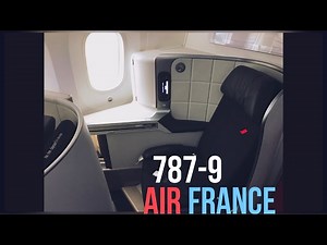Air France 787-9 Dreamliner, Business Class to Paris CDG