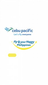 177K views | Fly direct via Cebu Pacific hubs in Manila, Cebu, Davao, Iloilo or Clark to more happy destinations in the Philippines! | Cebu Pacific Air | Facebook