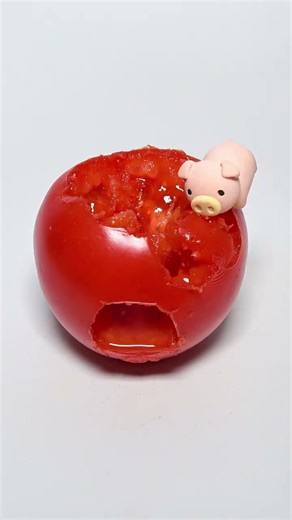 🐷Look How Good My Piggy is at Eating! #shorts #stopmotion #mukbang #funny #animatio #cute